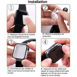 Cover Apple Watch Series 1 - 38 mm - Plastica - Trasparente