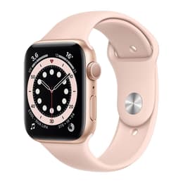 Apple Watch (Series 6) 2020 GPS + Cellular 44 mm - Alluminio Oro - Cinturino Sport Rosa