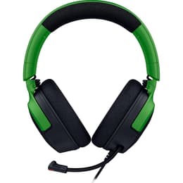 Cuffie riduzione del rumore gaming a filo con microfono Razer Kraken V4 X Minecraft Edition - Nero