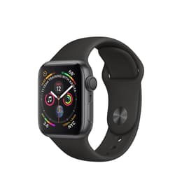 Apple Watch (Series 4) 2018 GPS 40 mm - Acciaio inossidabile Nero - Sport Nero