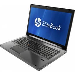 HP EliteBook 8760W 17" Core i5 2.6 GHz - SSD 240 GB + HDD 500 GB - 16GB Tastiera Inglese (US)