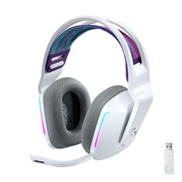 Cuffie gaming wireless con microfono Logitech G733 LightSpeed - Bianco