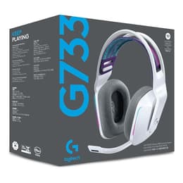 Cuffie gaming wireless con microfono Logitech G733 LightSpeed - Bianco