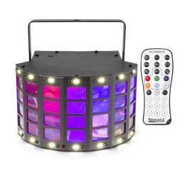 Lytor Lot de 4 jeux de lumière effet 2 DERBY à 4 LEDs RGBW + Etriers fixations + 2 Astro SUNMAGIC RVB Illuminazione