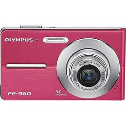 Macchina fotografica compatta FE-360 - Rosa + Olympus AF 3x Optical Zoom 36-108mm f/3.1-5.9 f/3.1-5.9