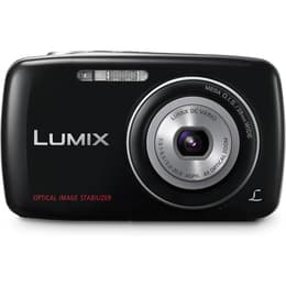 Macchina fotografica compatta Lumix DMC-S3 - Nero + Panasonic Lumix DC Vario 4X Optical Zoom 28-112mm f/3.1-6.5 ASPH. Mega O.I.S. f/3.1-6.5