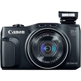 Macchina fotografica compatta PowerShot SX700 HS - Nero + Canon Zoom Lens 30X IS 4.5-135mm f/3.2-6.9 f/3.2-6.9