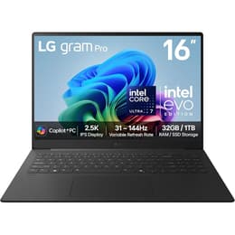LG Gram Pro 16Z90TS 16" Core Ultra 7 2 GHz - SSD 1 TB - 32GB - QWERTY - Inglese