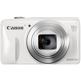 Macchina fotografica compatta PowerShot SX600 HS - Bianco + Canon Canon Zoom Lens 18x IS 4,5-81,0mm f/3,8-6,9 f/3.8-6.9