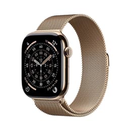 Apple Watch Series 11 (2025) GPS 42 mm - Alluminio Oro rosa - Loop in maglia milanese Oro