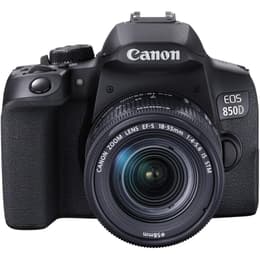 Reflex EOS 850D - Nero + Canon Canon Zoom Lens EF-S 18-55mm F/4-5.6 IS f/4-5.6
