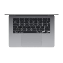 MacBook Air 15" (2023) - Apple M2 con CPU 8-core e GPU 10-Core - 8GB RAM - SSD 512GB - AZERTY - Francese
