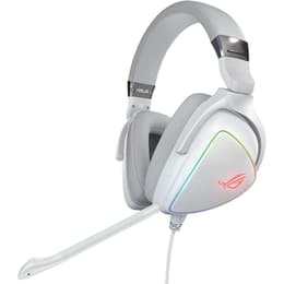 Cuffie gaming wired con microfono Asus ROG Delta White Edition - Bianco