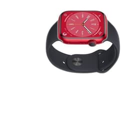 Apple Watch (Series 8) 2022 GPS 41 mm - Alluminio Rosso - Cinturino Sport Nero