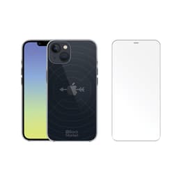 Back Market Cover iPhone 13 mini e shermo protettivo - GRS 4.0 Plastica riciclata - Trasparente