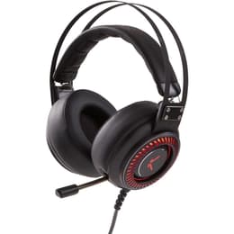 Cuffie riduzione del rumore gaming a filo con microfono Skillkorp SKP H21 - Nero