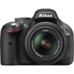 Reflex - Nikon D5200 - Nero + Obiettivo Nikon AF-S DX 18-105mm