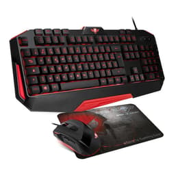 Spirit Of Gamer Tastiera AZERTY Francese retroilluminata PRO-MK3
