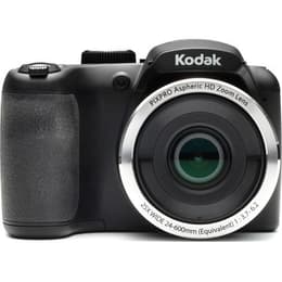 Fotocamera Bridge compatta PixPro AZ252 - Nero + Kodak PixPro Aspheric HD Zoom Lens 24-600mm f/3.7-6.2 f/3.7-6.2