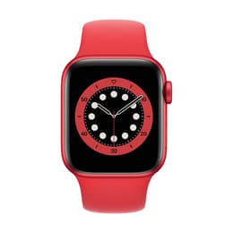 Apple Watch Series 6 (2020) GPS 40 mm - Alluminio Rosso - Cinturino Sport Rosso