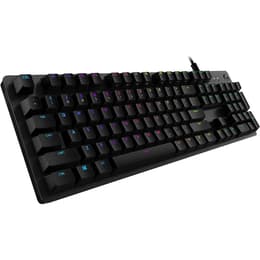 Logitech Tastiera AZERTY Francese retroilluminata G512 Carbone