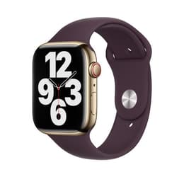 Apple Watch (Series 7) 2021 GPS + Cellular 45 mm - Acciaio inossidabile Oro - Cinturino Sport