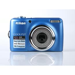 Macchina fotografica compatta Coolpix L23 - Blu + Nikon Nikkor Wide Optical Zoom 28-140mm f/2.7-6.8 f/2.7-6.8
