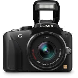 Macchina fotografica ibrida Lumix DMC-G3K - Nero + Panasonic Lumix G Vario 14-42 mm F/3.5-5.6 ASPH OIS f/3.5-5.6