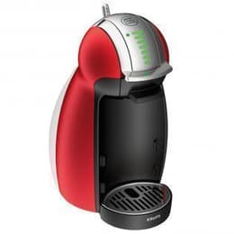 Macchina da caffè a capsule Compatibile Dolce Gusto Krups Genio 2 KP1605 1,0000L - Nero/Rosso