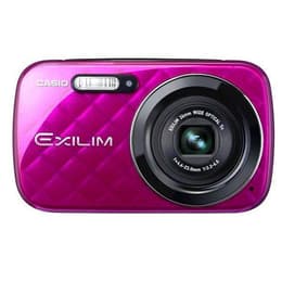 Macchina fotografica compatta Exilim EX-N10 - Rosa + Casio Exilim Wide Optical Zoom 26-130 mm f/3.2-6.5 f/3.2-6.5