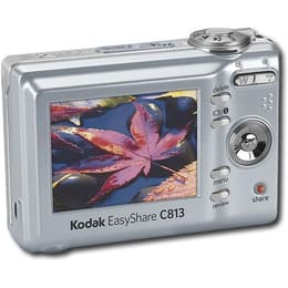 Compatto Kodak EasyShare C813 Grigio + Obiettivo Kodak AF 3x Optical Aspheric Lens 36-108 mm f/3.1-5.6