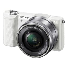 Alpha 5000 - Bianco + Sony Sony E PZ 16-50mm f/3.5-5.6 OSS f/3.5-5.6