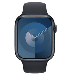 Apple Watch Series 9 (2023) GPS 45 mm - Alluminio Mezzanotte - Cinturino Sport Midnight