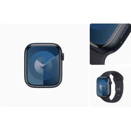 Apple Watch () 2023 GPS + Cellular 41 mm - Alluminio Mezzanotte - Cinturino Sport Midnight