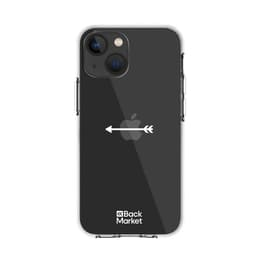 Back Market Cover iPhone 13 mini e shermo protettivo - 60% Plastica riciclata - Trasparente