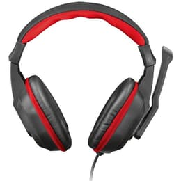 Cuffie gaming con microfono Trust Gaming Ziva - Nero/Rosso
