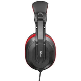 Cuffie gaming con microfono Trust Gaming Ziva - Nero/Rosso