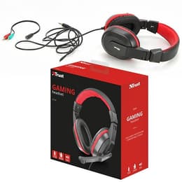 Cuffie gaming con microfono Trust Gaming Ziva - Nero/Rosso
