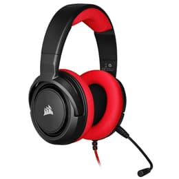 Cuffie riduzione del rumore gaming a filo con microfono Corsair HS35 - Nero/Rosso