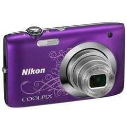 Macchina fotografica compatta Coolpix S2600 - Viola + Nikkor Nikkor 5x Wide Optical Zoom 4,6-23mm f/3.2-6.5 f/3.2-6.5