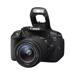 Réflex Canon EOS 700D + Obiettivi Canon EF-S 18-55mm f/3.5-5.6 IS STM