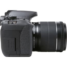 Reflex Canon EOS 700D - nero + obiettivo Canon 18-55 IS STM + 55-250 IS STM