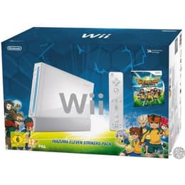 Pacchetto - Nintendo Wii + Inazuma Eleven - Bianco