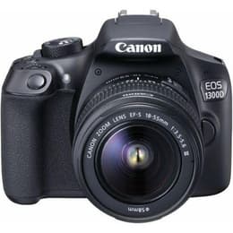 Reflex Canon EOS 1300D - Nero + Lente 18-55 mm EF-S IS