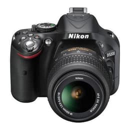 Reflex - Nikon D5200 - Nero + Lente 18-55 mm