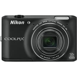 Fotocamera compatta Nikon Coolpix S6400 - Nera