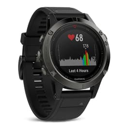 Smart Watch Cardio­frequenzimetro GPS Garmin Fenix 5 - Grigio/Nero