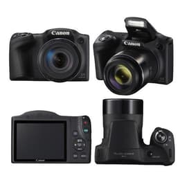 Fotocamera Bridge compatta - Canon Powershot SX420 IS - Nero + Obiettivo Canon Zoom Lens 24-1008 mm f/3.5-6.6