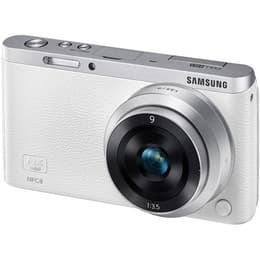 Macchina fotografica ibrida Samsung Nx-mini - Bianco + Obiettivo Samsung Zoom Lens 9-27 mm f/3.5
