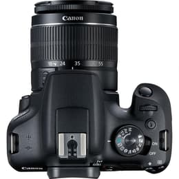 Reflex Canon EOS 2000D - Nero + Obiettivo Canon EF-S 18-55mm f/3.5-5.6 IS II
